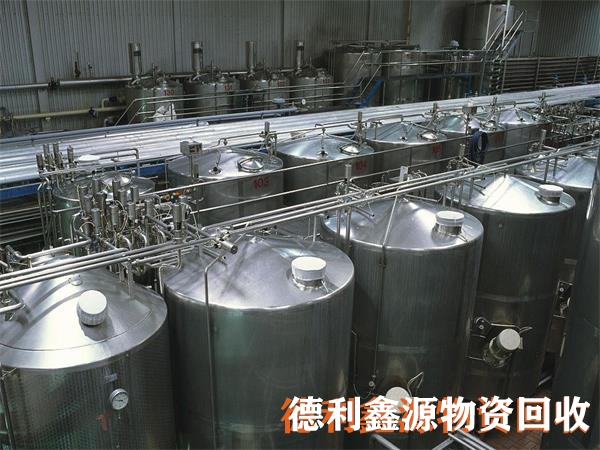 房山飲料設備回收